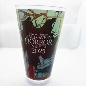 Universal Studios Halloween Horror Nights 2025 Souvenir Acrylic Cup